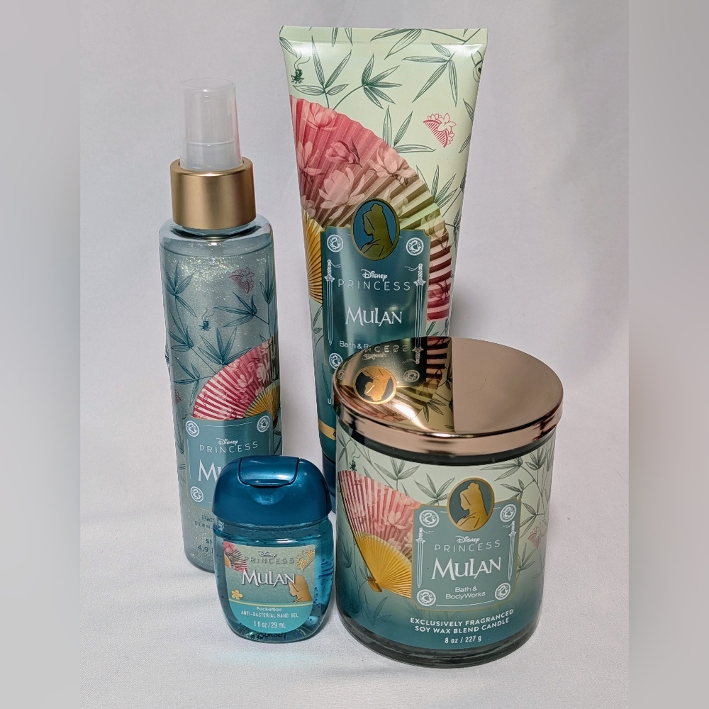 Disney Princess Mulan Bath & Body Works Bundle